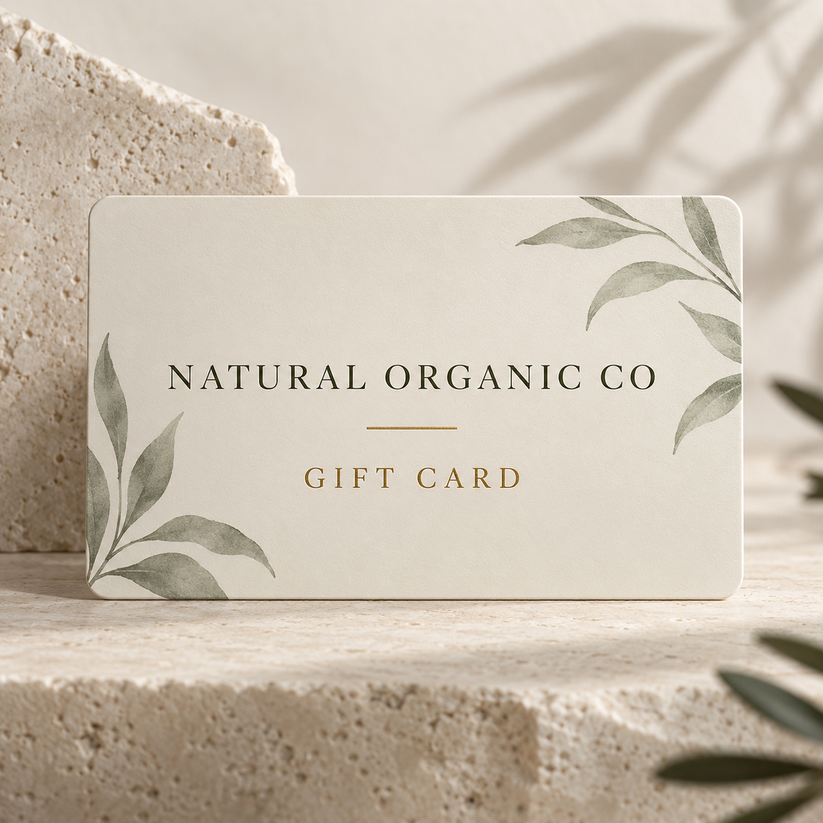 Natural Organic Co Gift Card