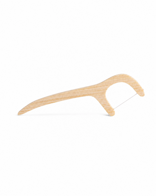 Bamboo Dental Floss Picks 20 pack